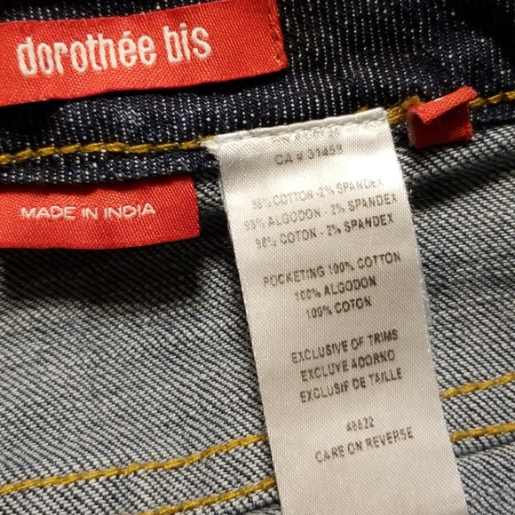 Dorothee bis native american beaded jean N119:6:41 - Picture 2 of 8